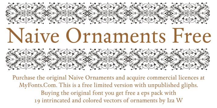 Naive Ornaments Free
